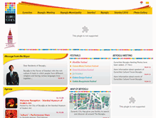 Tablet Screenshot of eurocities2008.beyoglu.bel.tr