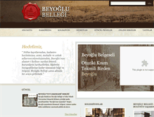 Tablet Screenshot of bellek.beyoglu.bel.tr